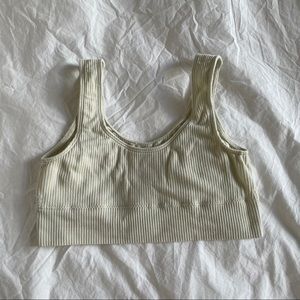 Skims Stretch Rib Scoop Bralette, Size S/M